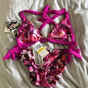 BECCA reversible two-piece bikini medium